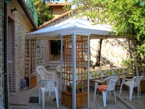 Restauration en plein air