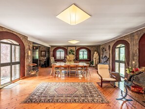 Lobby - Stunning private villa with private pool, WIFI, TV, patio, pets allowed and panoramic view (Vetralla)
