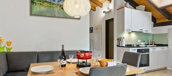 Beautiful apartment for 4 people with WIFI, TV, balcony, panoramic view and parking