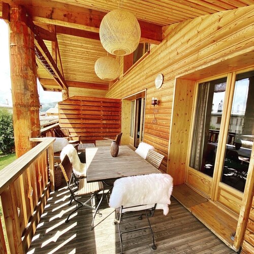 Chalet Jepima ALPE D'HUEZ Apartment 6 people 100m from the slopes with view