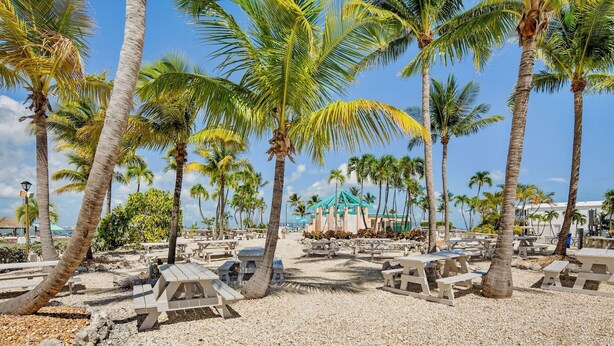 Outdoor dining - **TIDEWATER VIEWS** Cottage + Boat Slip + Pool + Last Key White Glove Service... (Cudjoe Key)