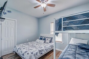 3 habitaciones, wifi gratis y ropa de cama 