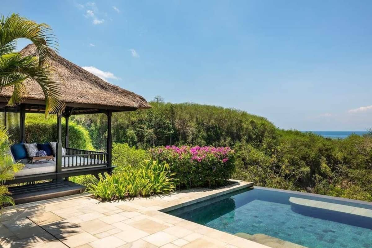 빌라, 침실 1개, 전용 수영장, 바다 전망 (Hilltop Pool Villa) | 고급 침구, 무료 미니바, 객실 내 금고, 책상