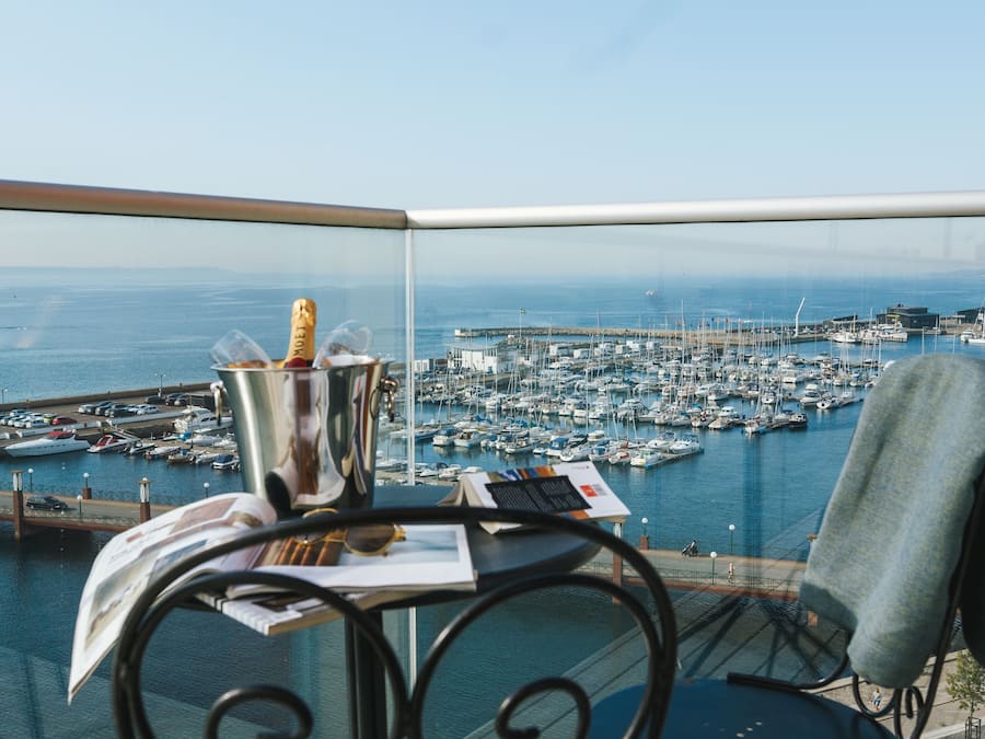 Deluxe-Doppelzimmer | Blick von der Unterkunft