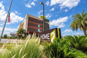 A hotel sign with 'HOME 2' and 'Suites by Hilton' indicating a Hilton hotel. - Home2 Suites by Hilton Edinburg, TX (Edinburg)