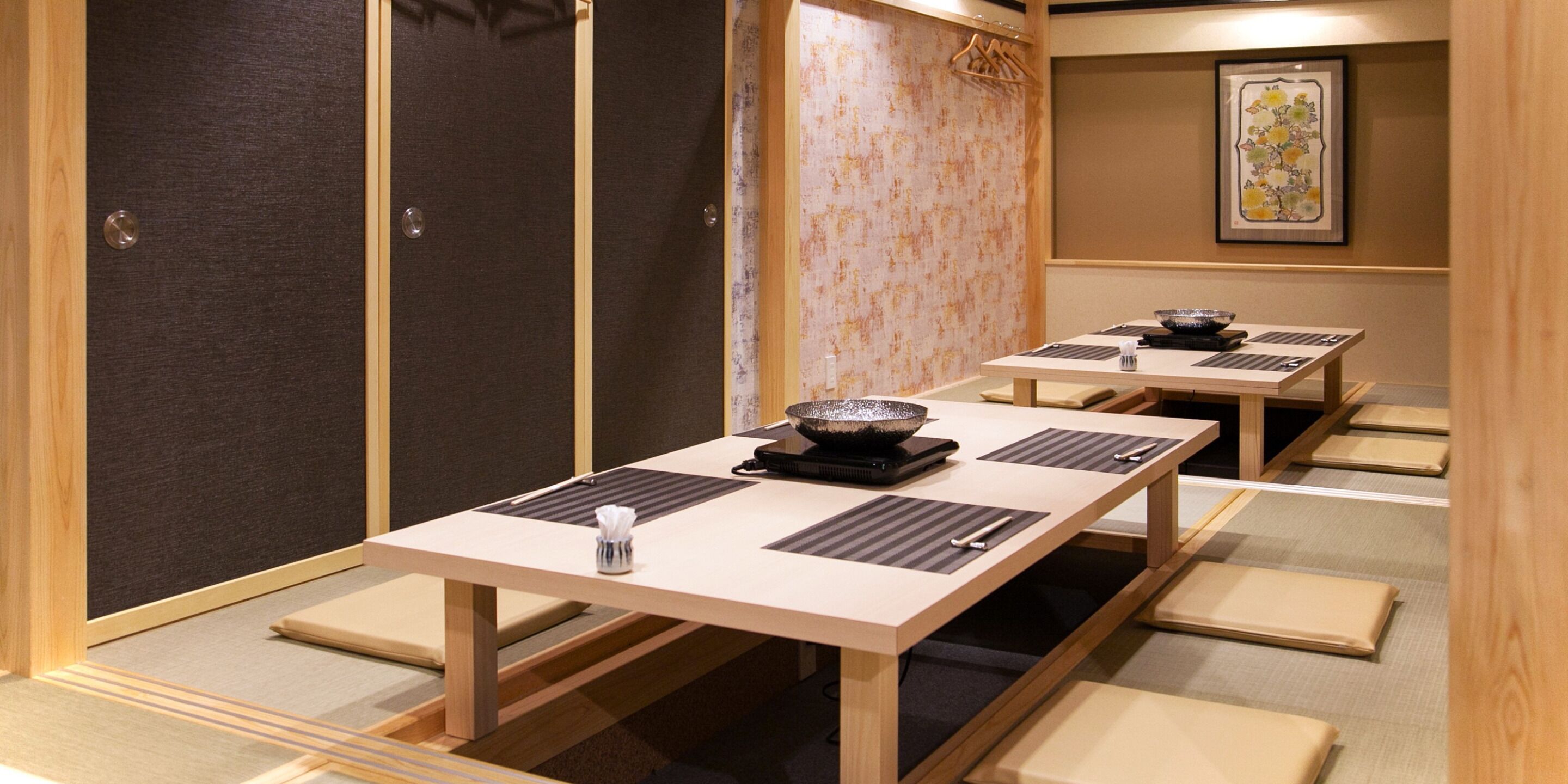 Spisemuligheder i ryokan