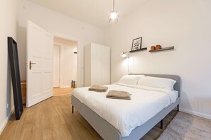 1 makuuhuone, ilmainen Wi-Fi, vuodevaatteet