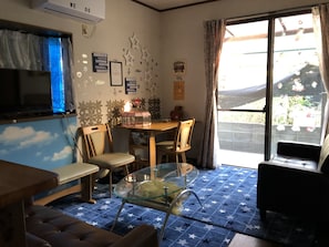 Private Vacation Home | Living area | Flat-screen TV - ShimaHama Home (Miyazaki)