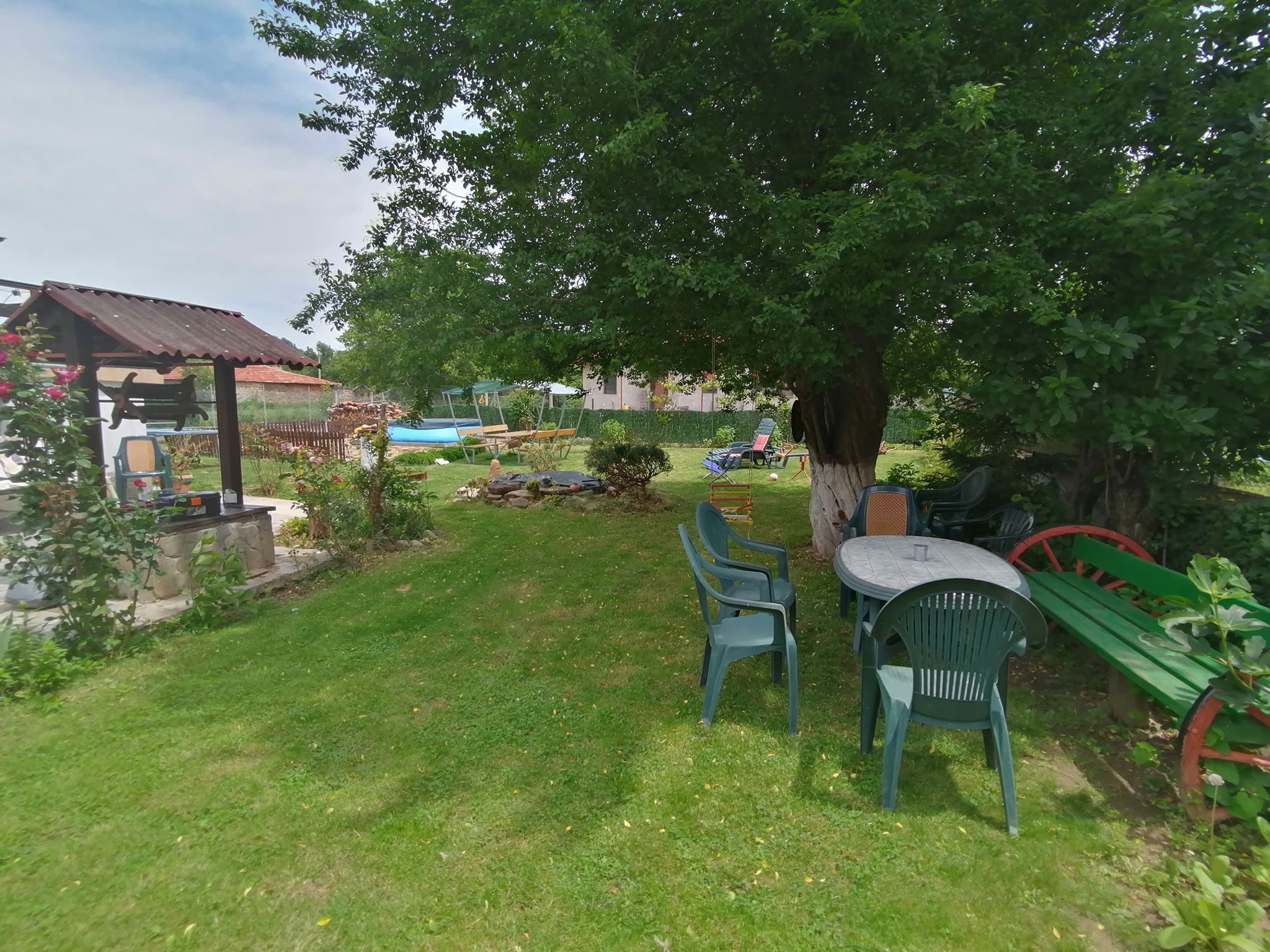 Villa, 3 Schlafzimmer, Raucher, eigener Pool | Speisen im Freien