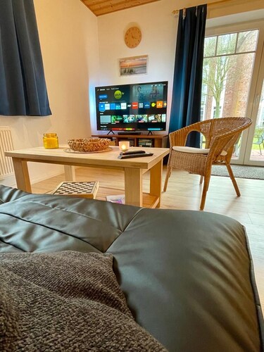 Vacation home Backbord quietly located large terrace only 300m to the green beach