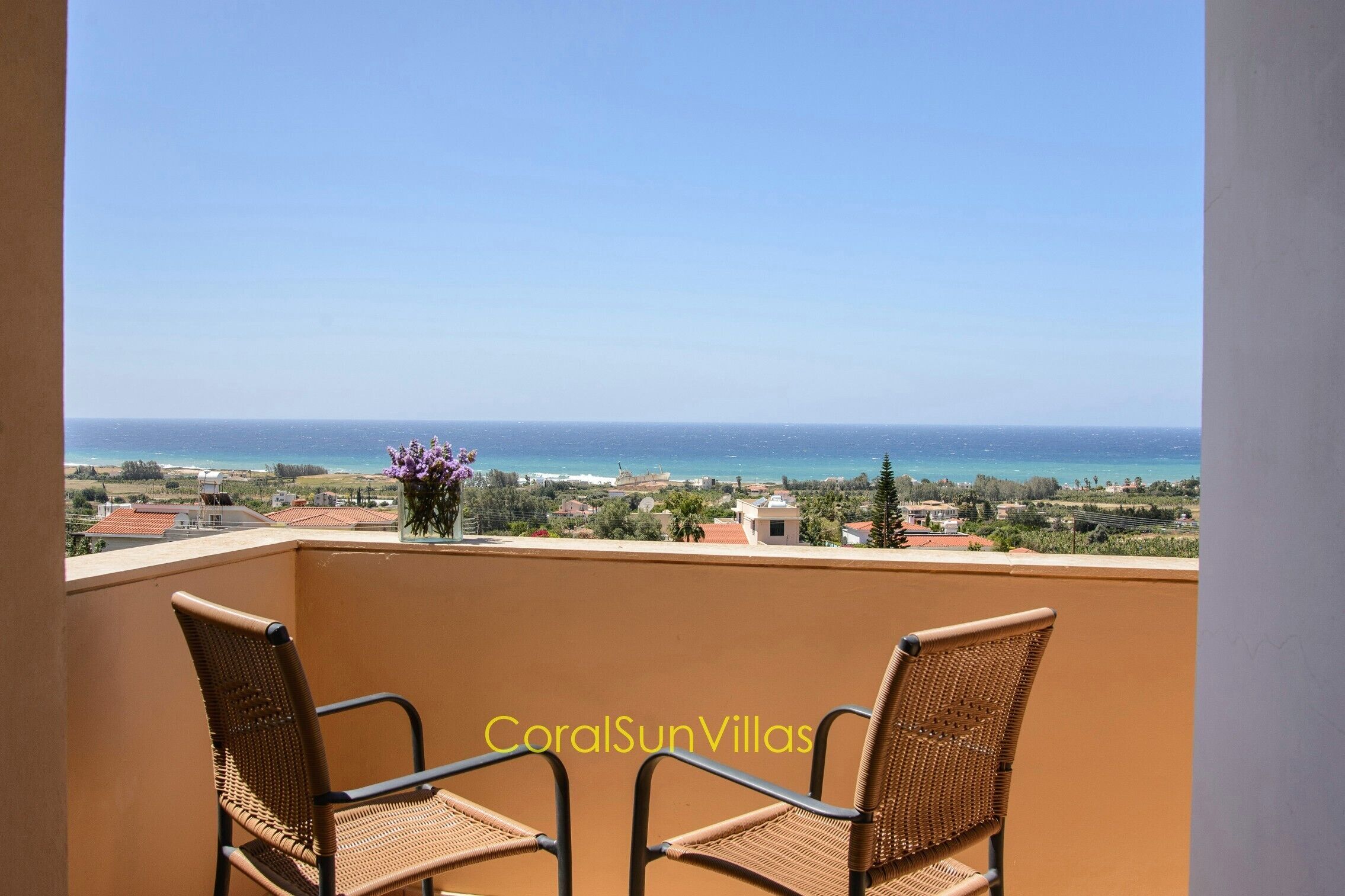 Villa, 3 Schlafzimmer, Raucher, eigener Pool | Blick von der Unterkunft