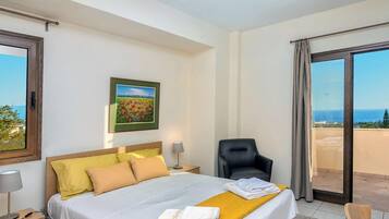 Villa, 3 Bedrooms, Smoking, Private Pool | 3 bedrooms, iron/ironing board, bed sheets