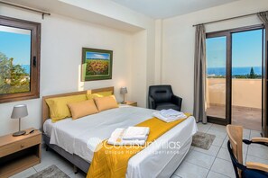 Villa, 3 Bedrooms, Smoking, Private Pool | 3 bedrooms, iron/ironing board, bed sheets