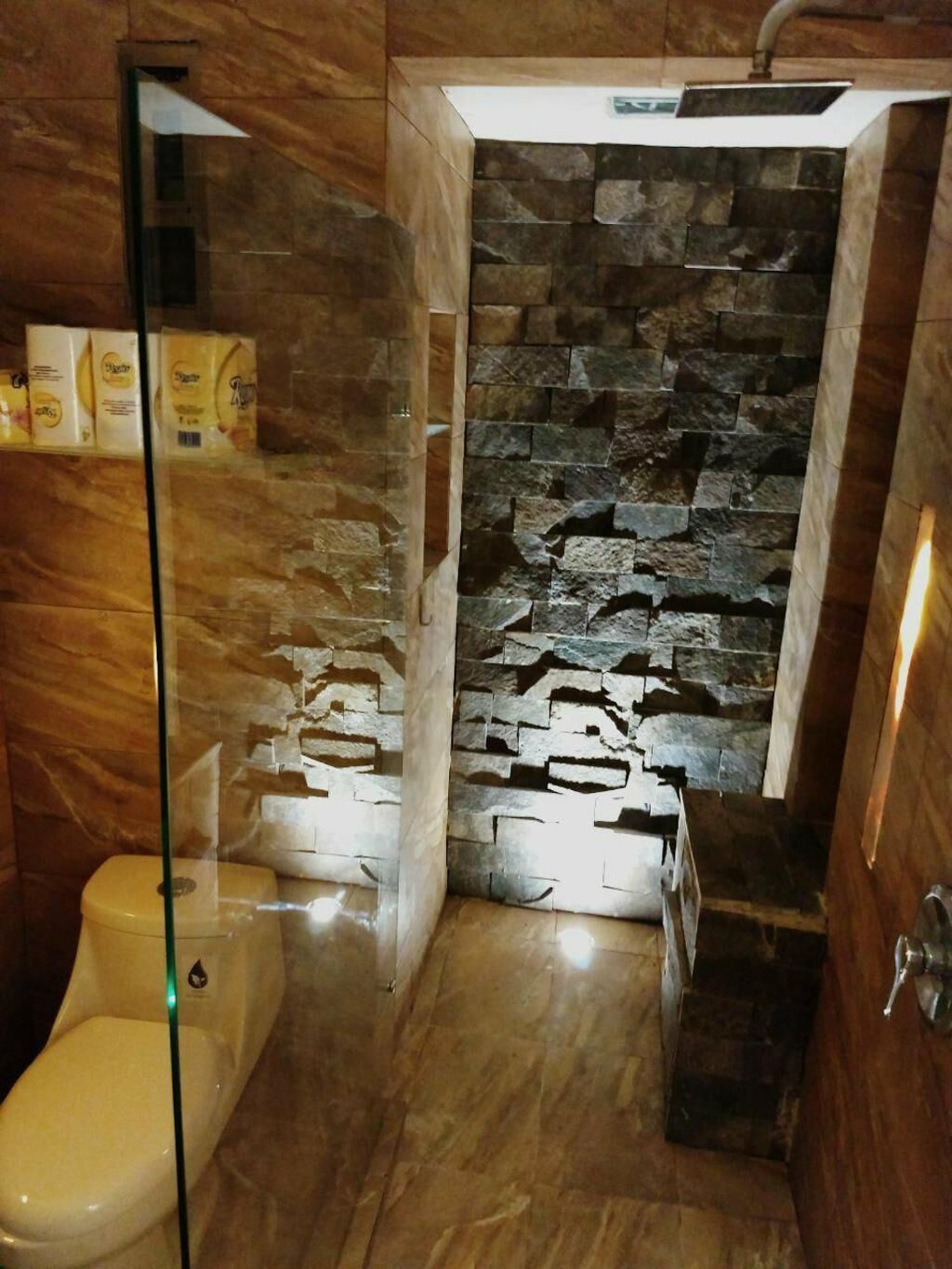 Ducha en el baño