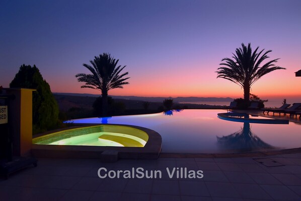 Exterior - Amazing Luxury Villa, Enormous Heated Pool Jacuzzi, Gym, Games Room In Paphos, (Argaka)