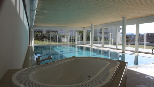 Unclassified image, 1 of 17, button - Indoor Swimming Pool, Sauna, Fitness, Private Gardens, Spacious Modern Apartment (Lugano)