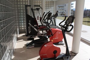 Apartment, 2 Bedrooms, Accessible, Smoking | Exterior - Indoor Swimming Pool, Sauna, Fitness, Private Gardens, Spacious Modern Apartment (Lugano)