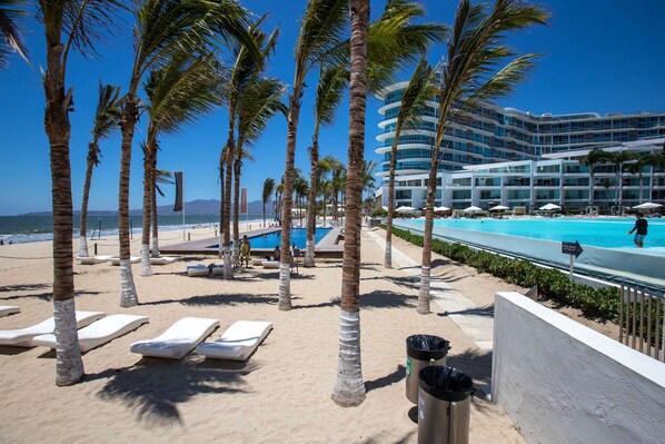 Apartment, 1 Bedroom, Accessible, Smoking | Beach - Studio Ocean View in the Best Location of Vallarta (Nuevo Nayarit)