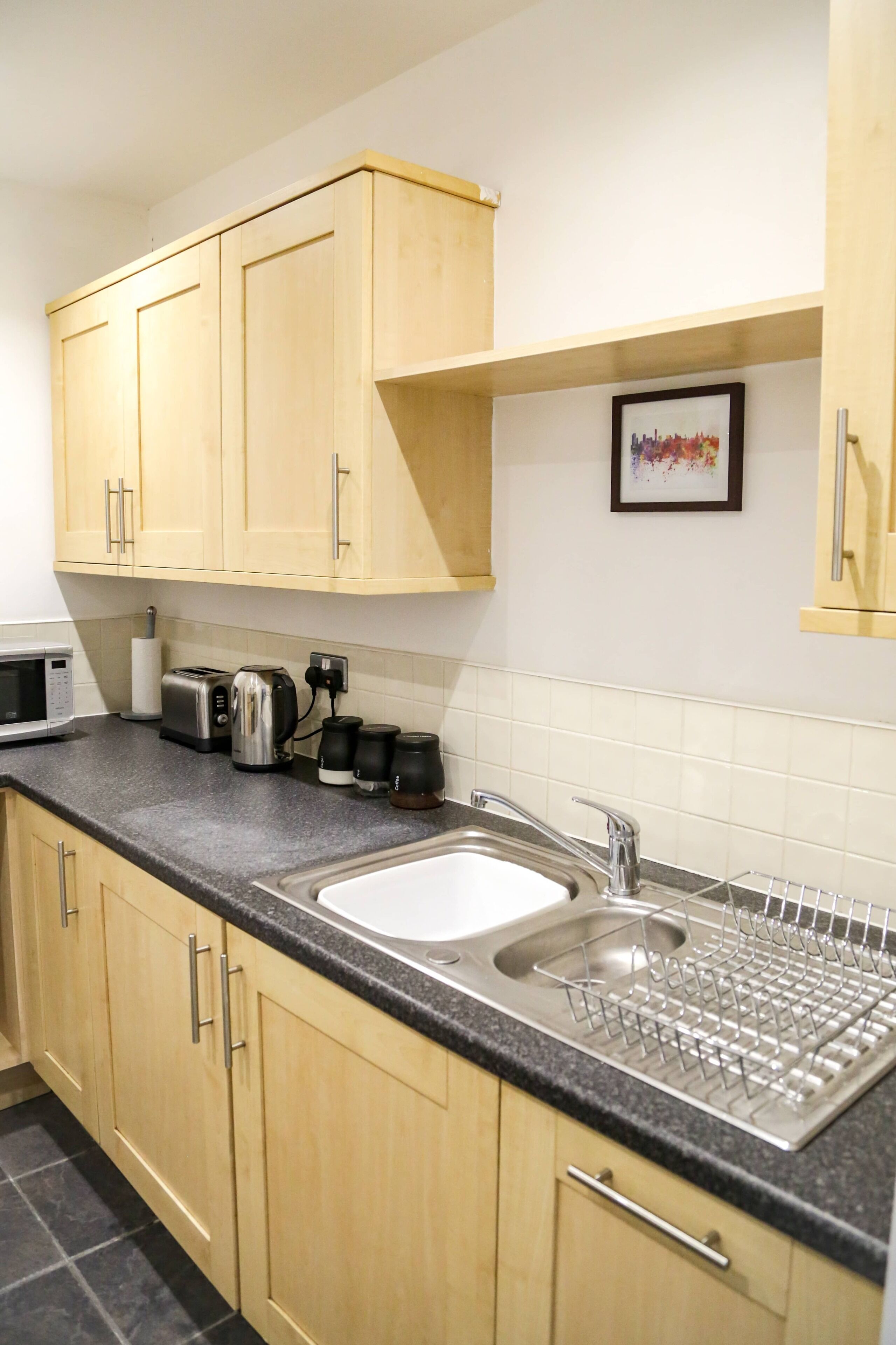 Apartment, 2 Bedrooms | Private kitchen | Full-sized fridge, microwave, oven, stovetop