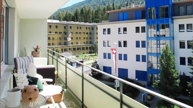 Apartment, 3 Bedrooms, Balcony, Mountain View | View from property - Luxurious And Beautifully Designed Apartment In Saint Moritz - Lets get Cosy (St. Moritz)