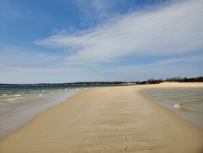 Am Strand, Liegestühle, Strandtücher