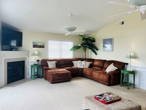 House, 5 Bedrooms | Living area | TV - Salt, Sand And Sudds 5 Bedroom Home by RedAwning (Supply)