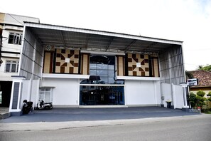 Façade de l’hébergement