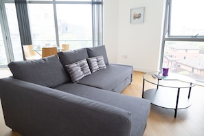 Apartment, 2 Bedrooms | Living area