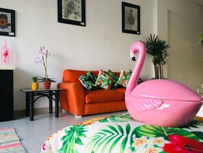 Living area - Tropicus 14 Romantic Zone Suite Room With Balcony (Puerto Vallarta)