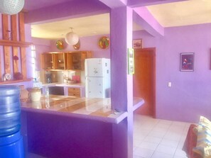 Apartment, 2 Bedrooms, Balcony, City View | Interior - Lindo Depa Chimenea Preciosa Vista (San Cristóbal de las Casas)