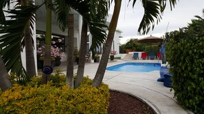 Ferienhaus, 4 Schlafzimmer, Raucher, eigener Pool | Pool