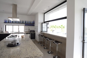 House, 4 Bedrooms, Smoking, Private Pool | Private kitchen - Luxury House Near Cuernavaca (Xochitepec)