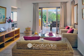 Villa, 5 Bedrooms, Smoking, Private Pool | Living area - Exceptional Large Villa, Free Heated Pool 1 NOV - 15 Jan, Privacy,prime Location (Pegeia)