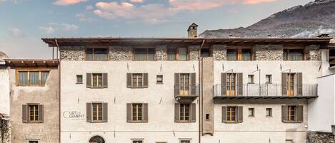 Fassade der Unterkunft