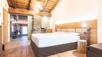 Camera panoramica | Biancheria da letto ipoallergenica, una cassaforte in camera