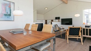 Dining - Modern Holiday Home in Bagenkop Denmark With Sea View (Sydlangeland)