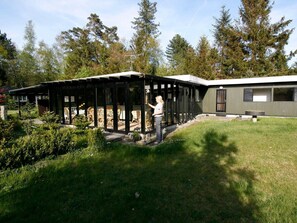 Exterior - Modern Holiday Home in Stroby Denmark With Terrace (Strøby)
