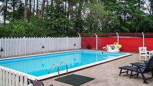 Outdoor pool - Splendid Holiday Home in Hojslev With Sauna (Hojslev)