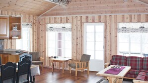House | Living area - 9 Person Holiday Home in Bjelland (Lindesnes)