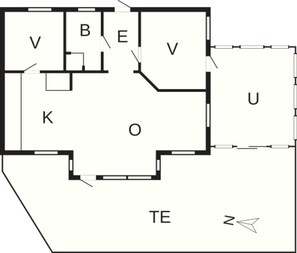 House | Floor plan - Holiday Home in Ronneby (Ronneby)