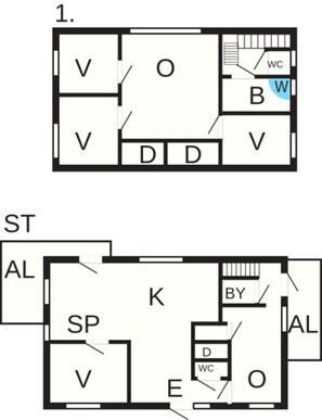 Maison | Plan dâĂ©tage