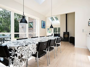 Dining - Luxurious Holiday Home in Højby With Indoor Whirlpool (Nykobing Sjaelland)