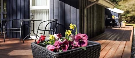 Hus | Udsigt fra overnatningsstedet