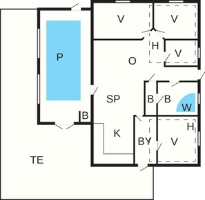 Ferienhaus | Grundriss