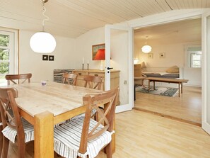 House | Dining - Cozy Holiday Home in Jerup Denmark With Terrace (Jerup)