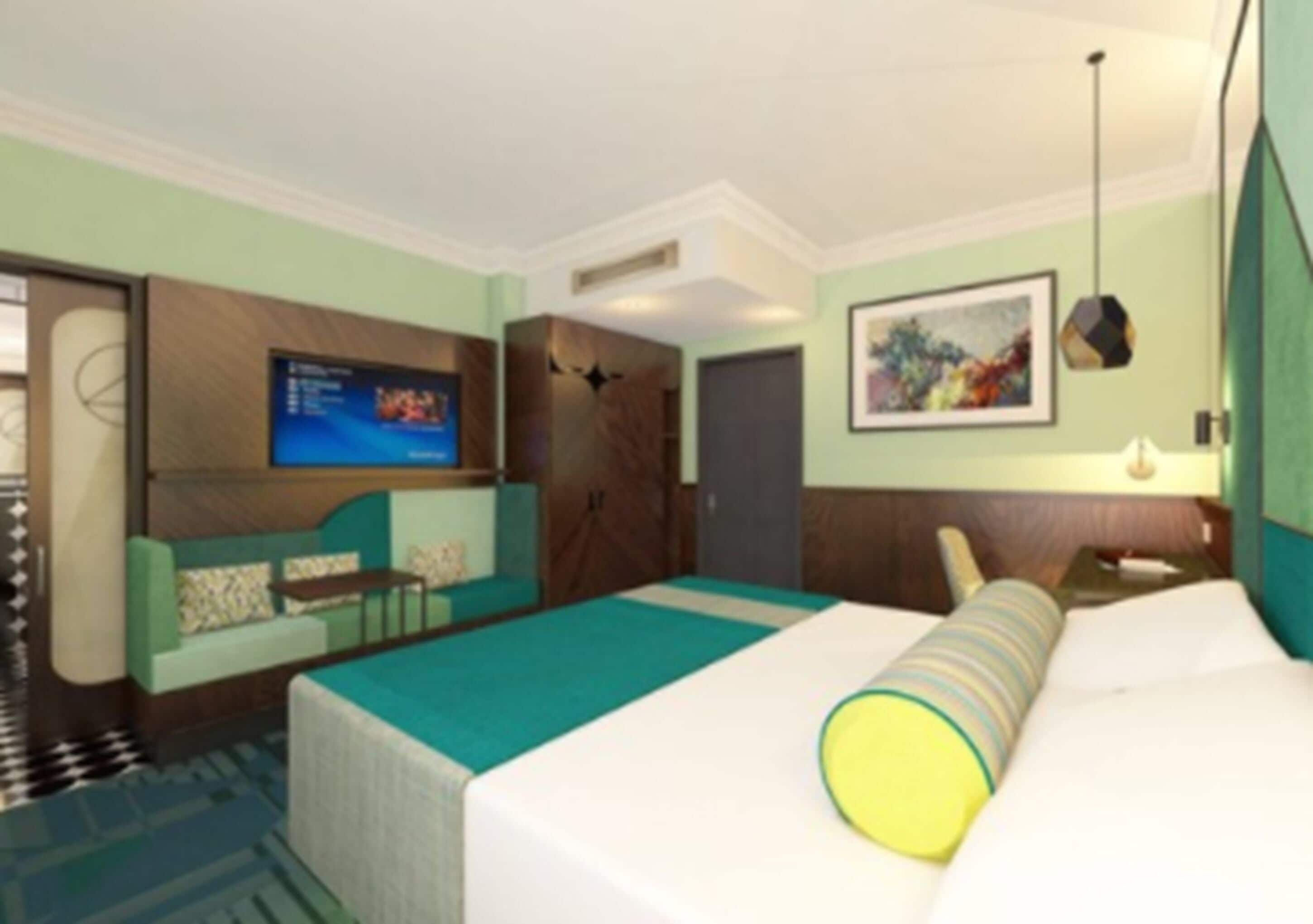 premium bedding, memory-foam beds, in-room safe, individually decorated