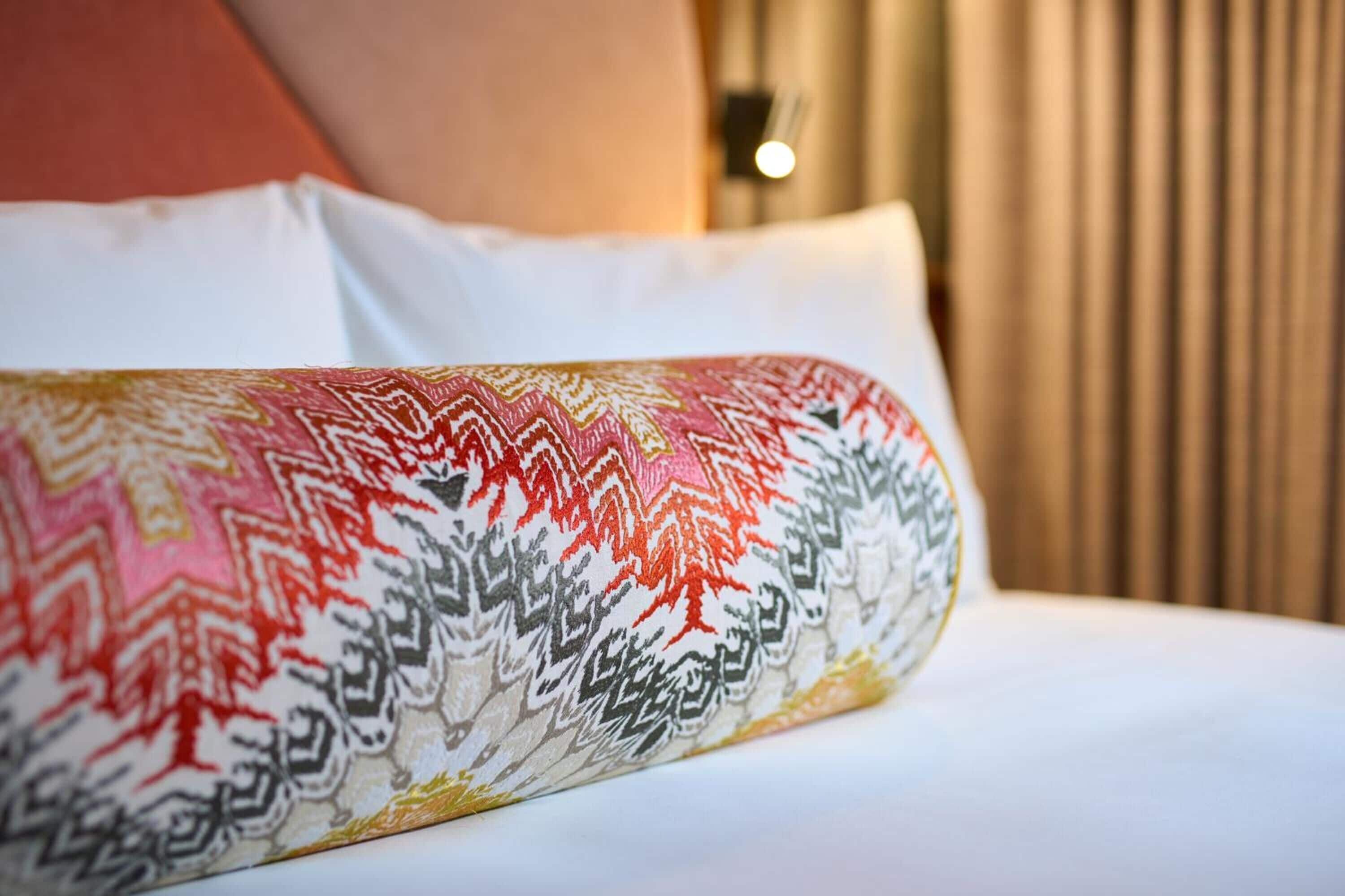 premium bedding, memory-foam beds, in-room safe, individually decorated