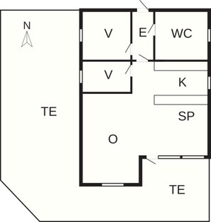 Ferienhaus | Grundriss