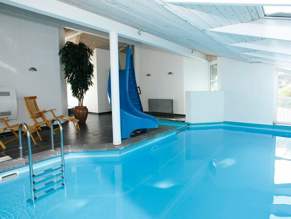 Outdoor pool - Luxurious Holiday Home in Lokken With Swimming Pool (Lokken)