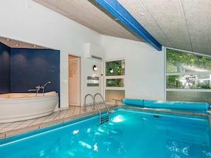 Outdoor pool - 12 Person Holiday Home in Glesborg (Glesborg)